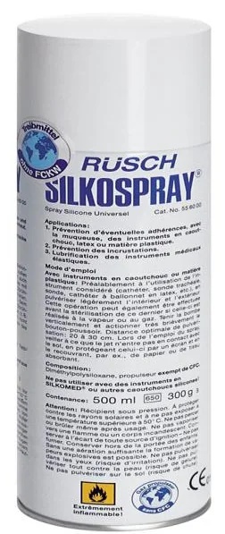 TELEFLEX MEDICAL Silkospray Lubr Catet 500 ml1 kusů