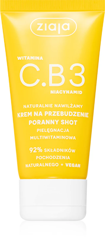 Ziaja Vitamín C.B3 Niacínamidový prebúdzací krém Morning Shot