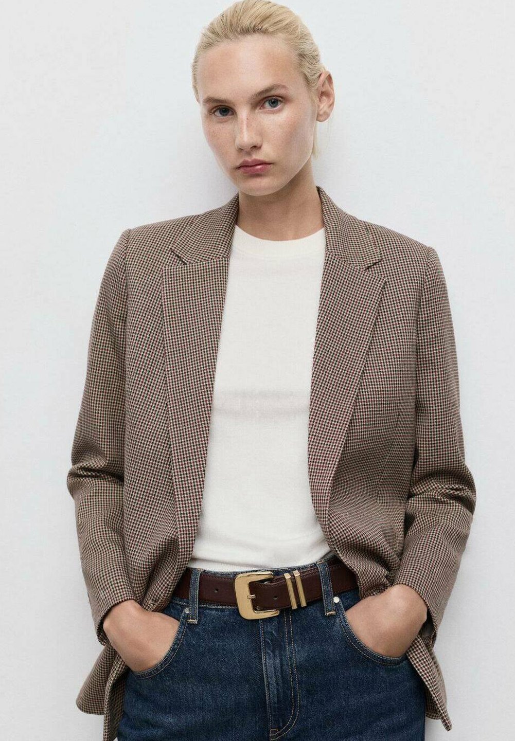 Mango Blazer - bordová
