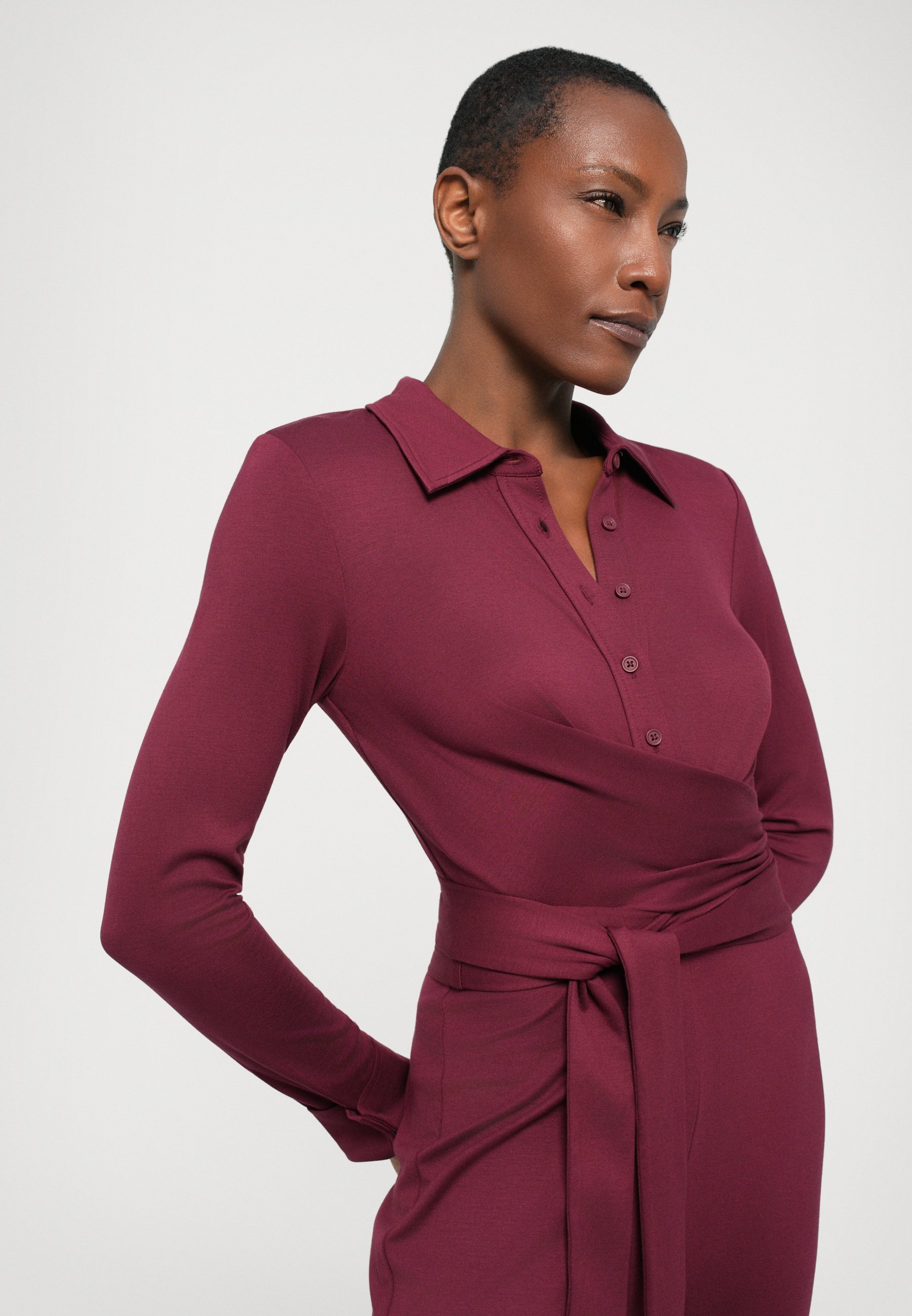 Diane von Furstenberg MICHELE Jumpsuit - Jumpsuit - weinrosa