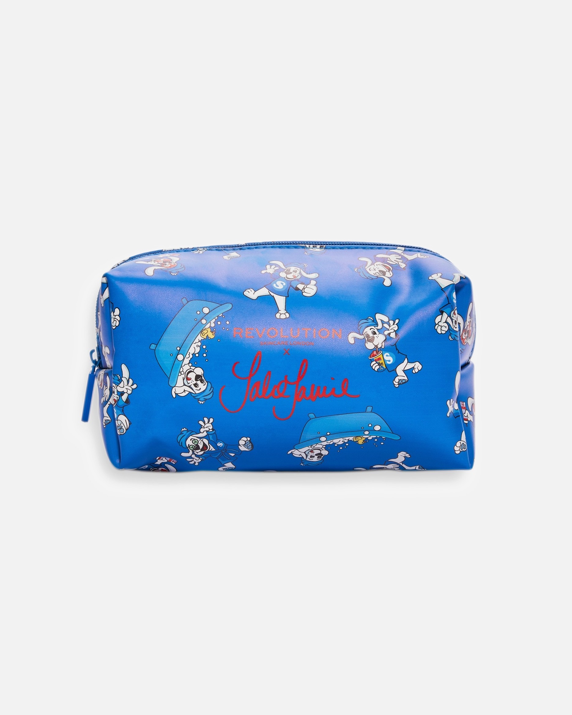 Revolution Skincare kosmētikas soma Revolution Skincare x Jake Jamie Slush Puppy Blue kosmētikas soma - 70 grami