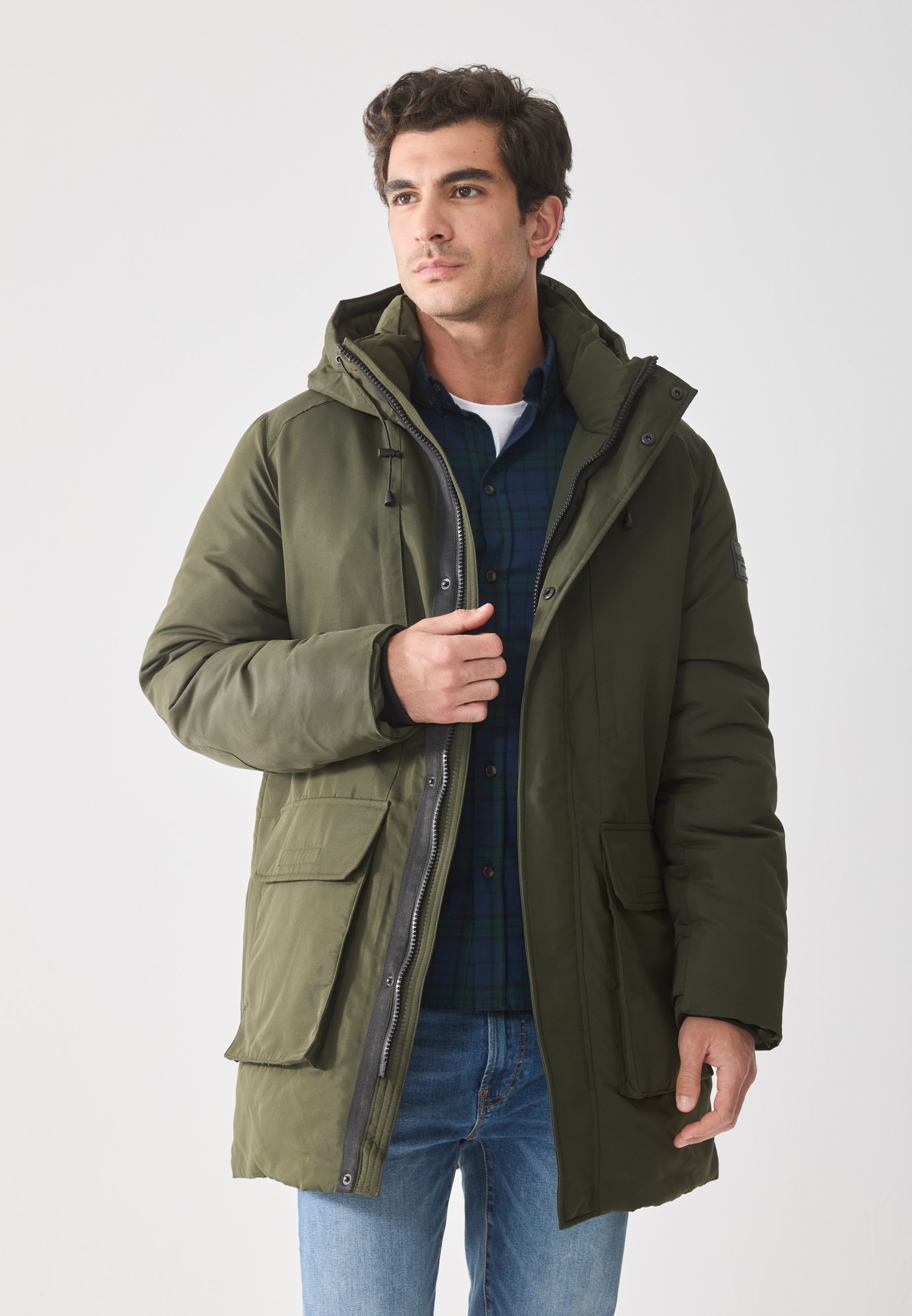 Parka Pier One - kaki