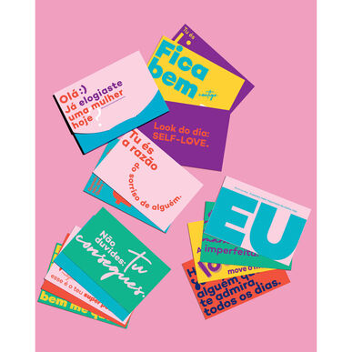 Ingen merkevare. Wells «It's Good for You» postkortsett, 14 enheter.