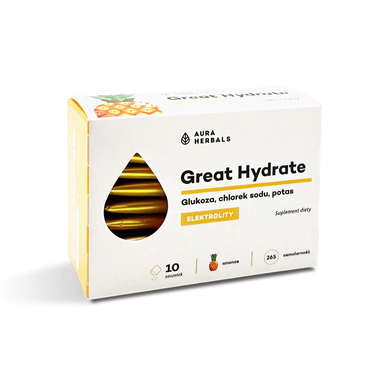 Aura Herbals Great Hydrate Ananas Saszetki