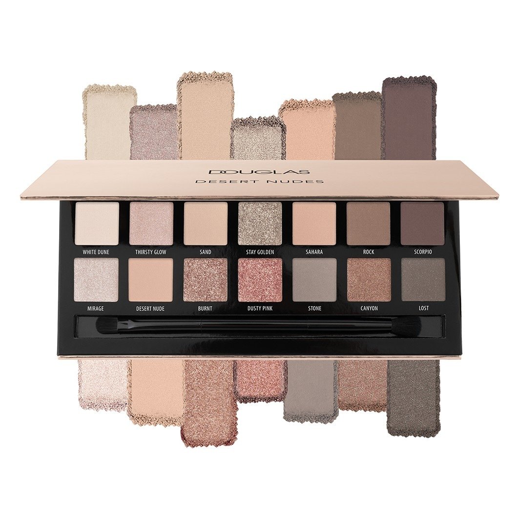 Paleta sjenila za oči Douglas Collection „Desert Nudes“ – 17,6 g