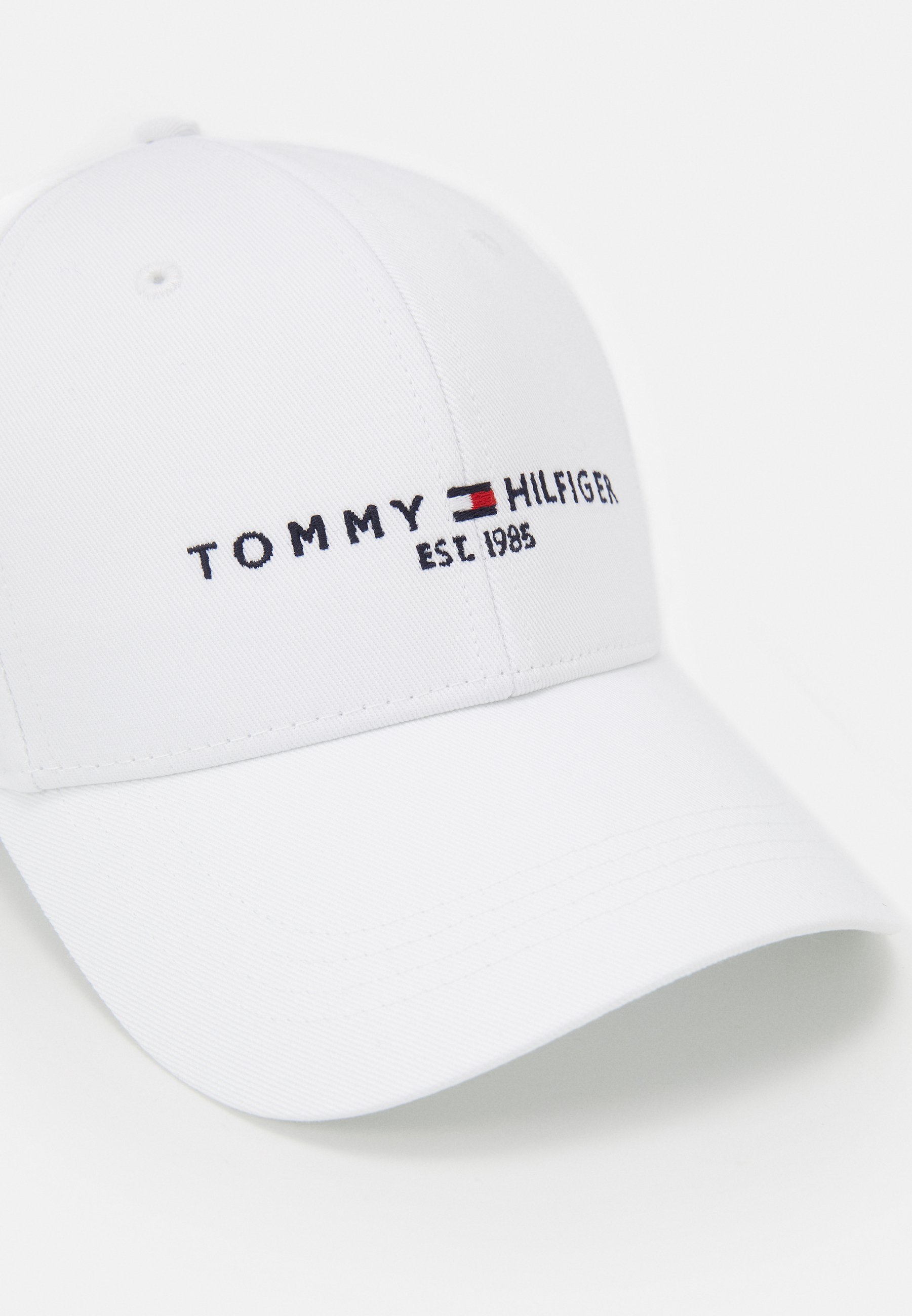 Boné Tommy Hilfiger ESTABLISHED UNISSEX - branco ótico