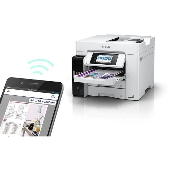 Imprimante multifonctions EPSON EcoTank ET-5880 - Couleur - Jet d'encre - A4