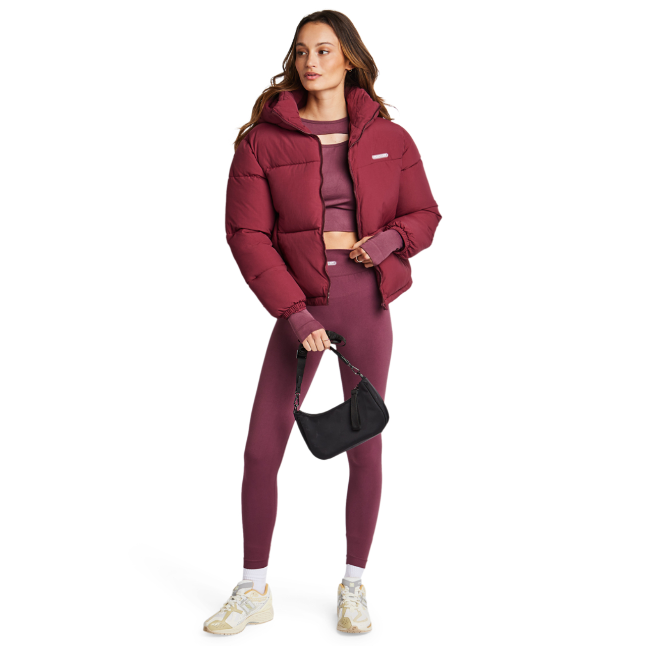 Peach Fit Essential Pufferjakke