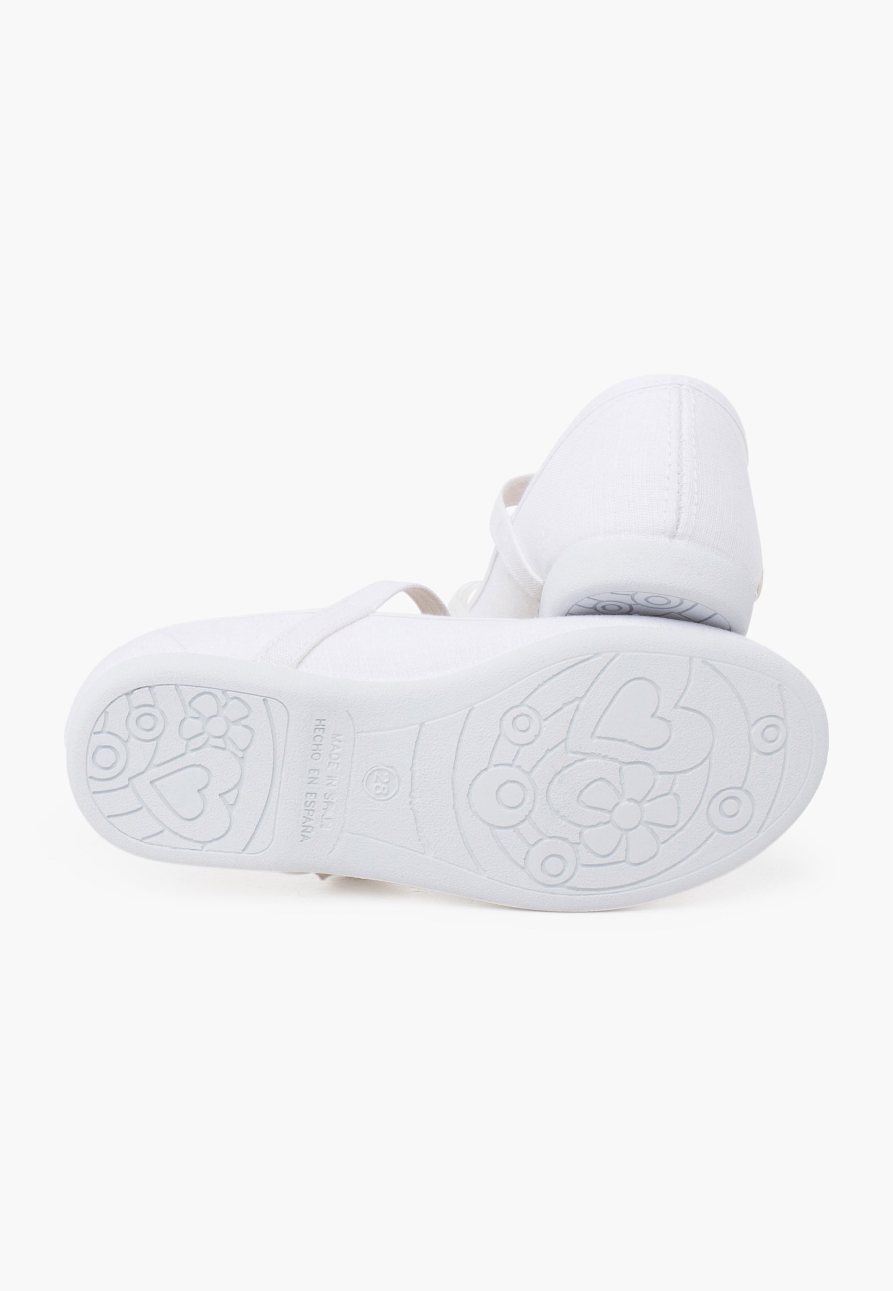 Pisamonas MERCEDITAS LAZO BRILLO PERCARADO - Scarpe da bambino - bianco