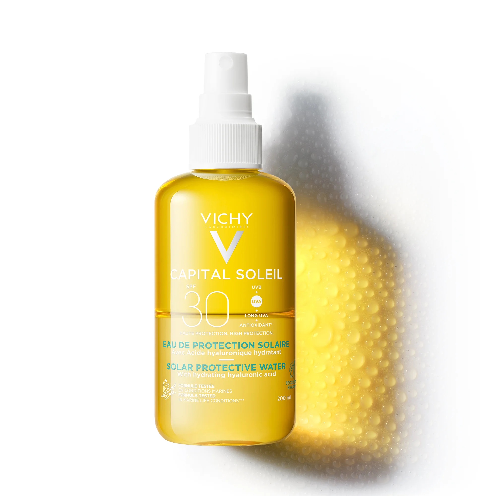 VICHY Vichy Ideal Soleil Feuchtigkeitsspendende Sonnencreme 200 ml mit Hyaluronsäure