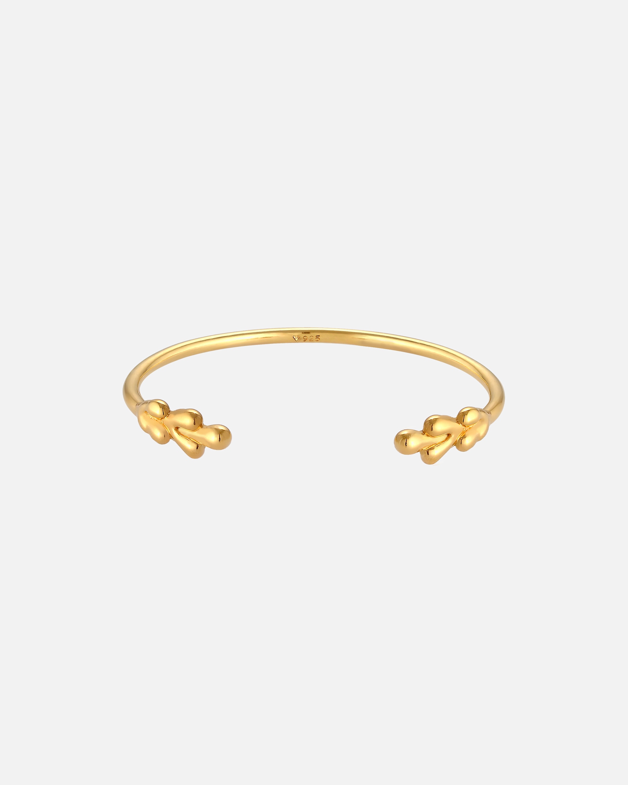Elli PREMIUM pour dames ouvert Look Boho en 925/1000 argent massif
