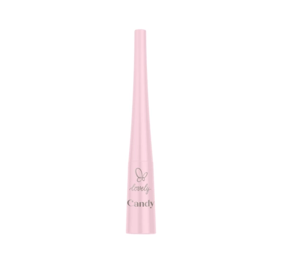Lovely Candy matowy eyeliner z precyzyjnym pędzelkiem Różowy