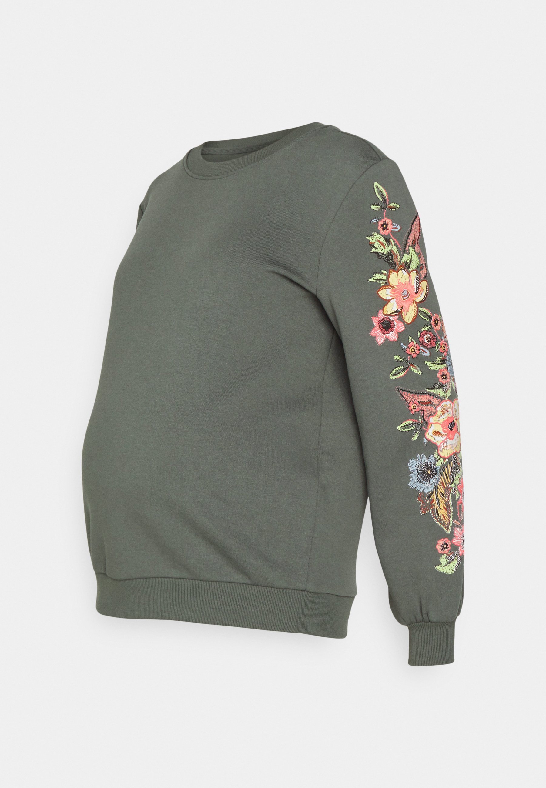 ONLY MATERNITY OLMCONNY - Sweatshirt - Balsamgrün