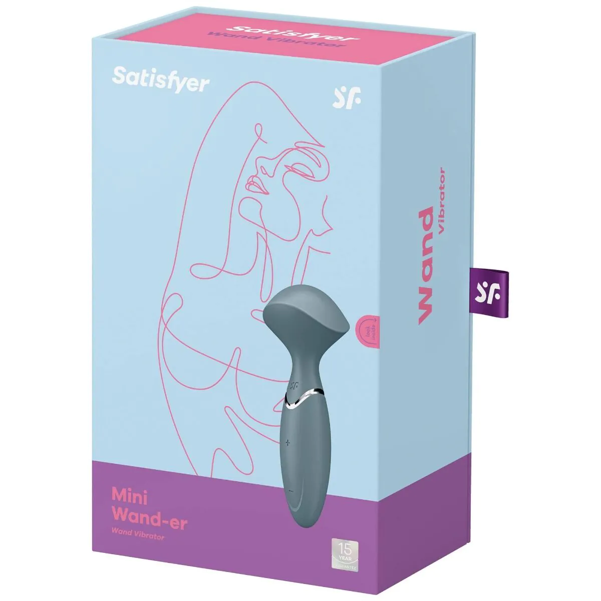 Satisfyer Mini Wand-er Stonegrey Masażer intymny