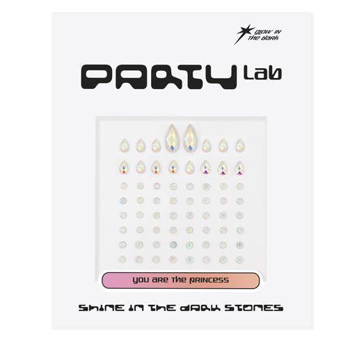 Uzlīmes “Party Lab Shine In The Dark” Grims specefektiem un tēlu raksturošanai