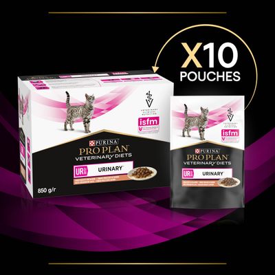 PURINA PRO PLAN Veterinary Diets Feline UR Urinary - Łosoś