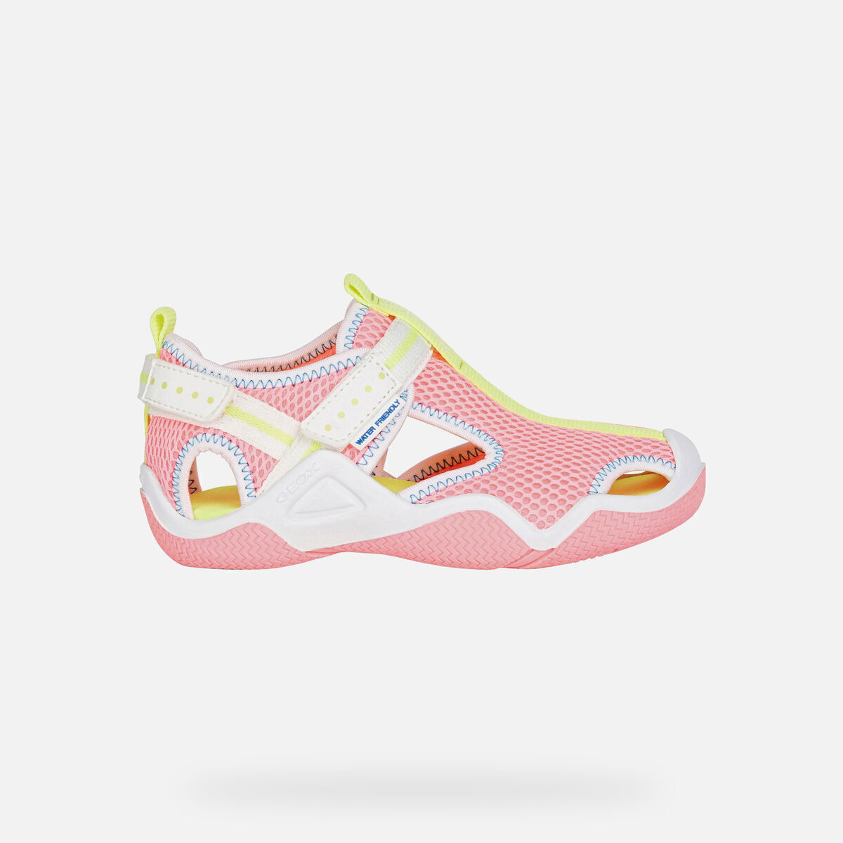 Sandalias Tira Adhesiva De Cierre Ajustable Geox Wader
