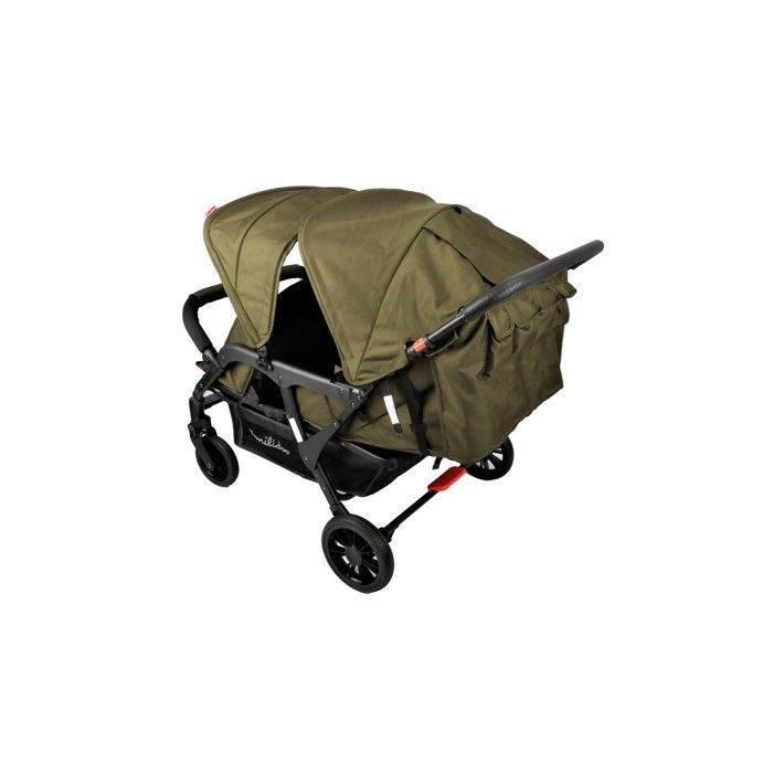 Poussette 4 places Lidoo Lite Green Forest