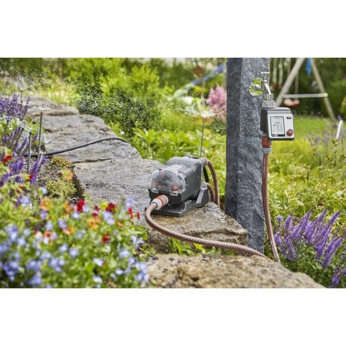 GARDENA Master vanningstimer - 1892-20 - LCD-skjerm - Maks. trykk 12 bar - Vannbestandig