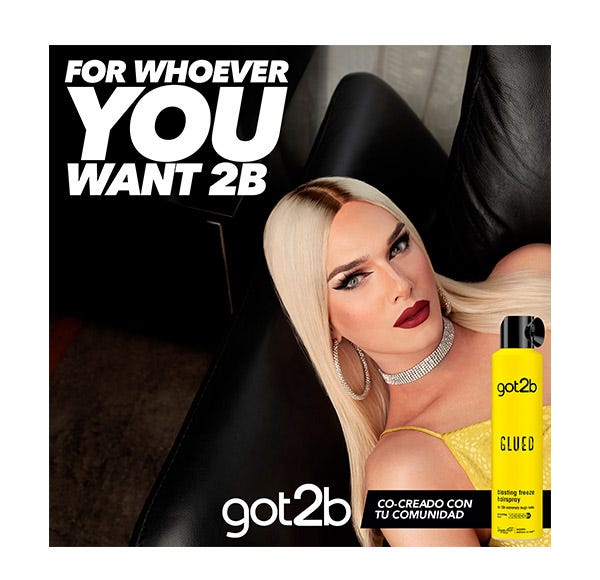 Lak za lase Glued| 300 ml