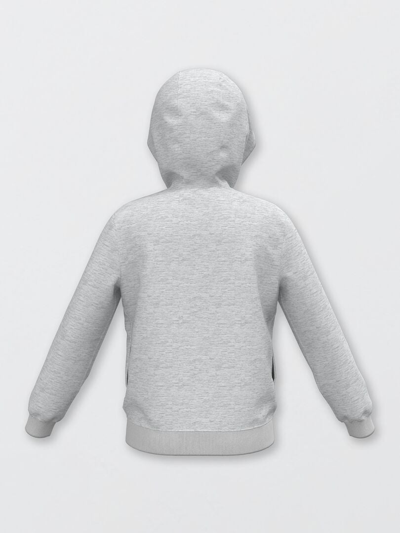 Chaqueta con capucha - GRIS