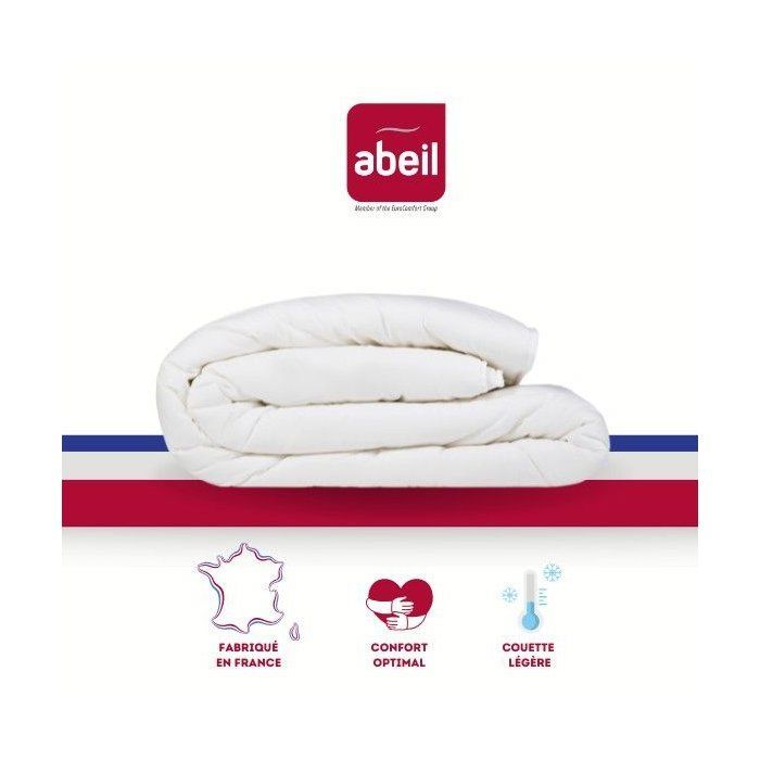 ABEIL Piumino leggero NUAGE de DOUCEUR 200x200 cm bianco