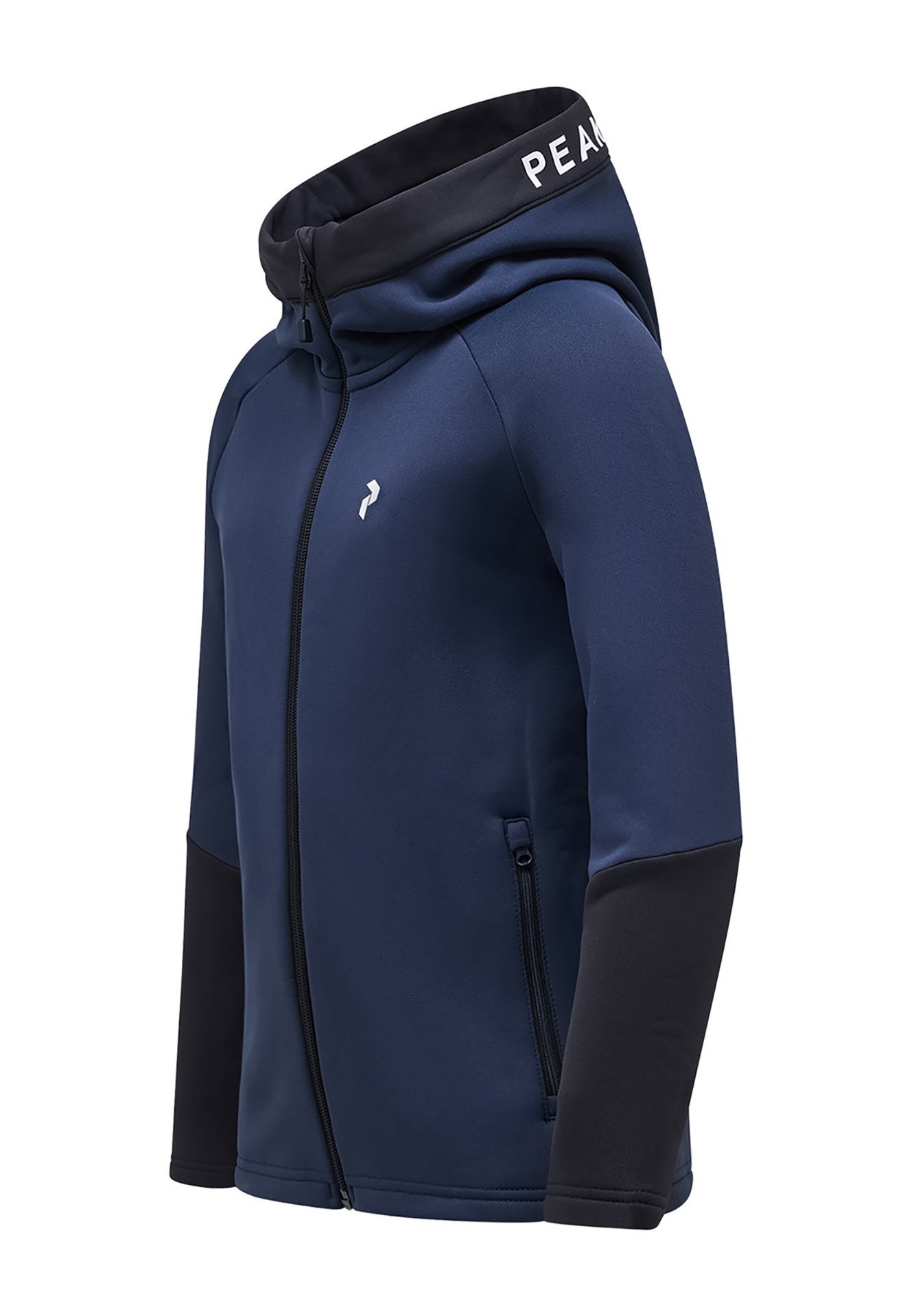 Peak Performance RIDER HOOD - Sweatshirt met rits - donkerblauw