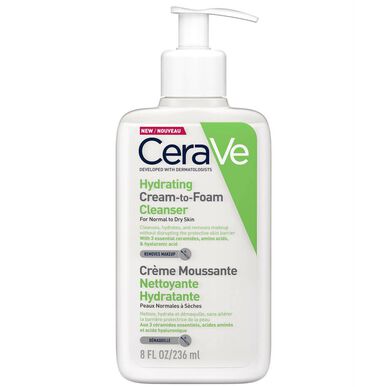 CeraVe Kosteuttava puhdistusvoide vaahdoksi 236 ml