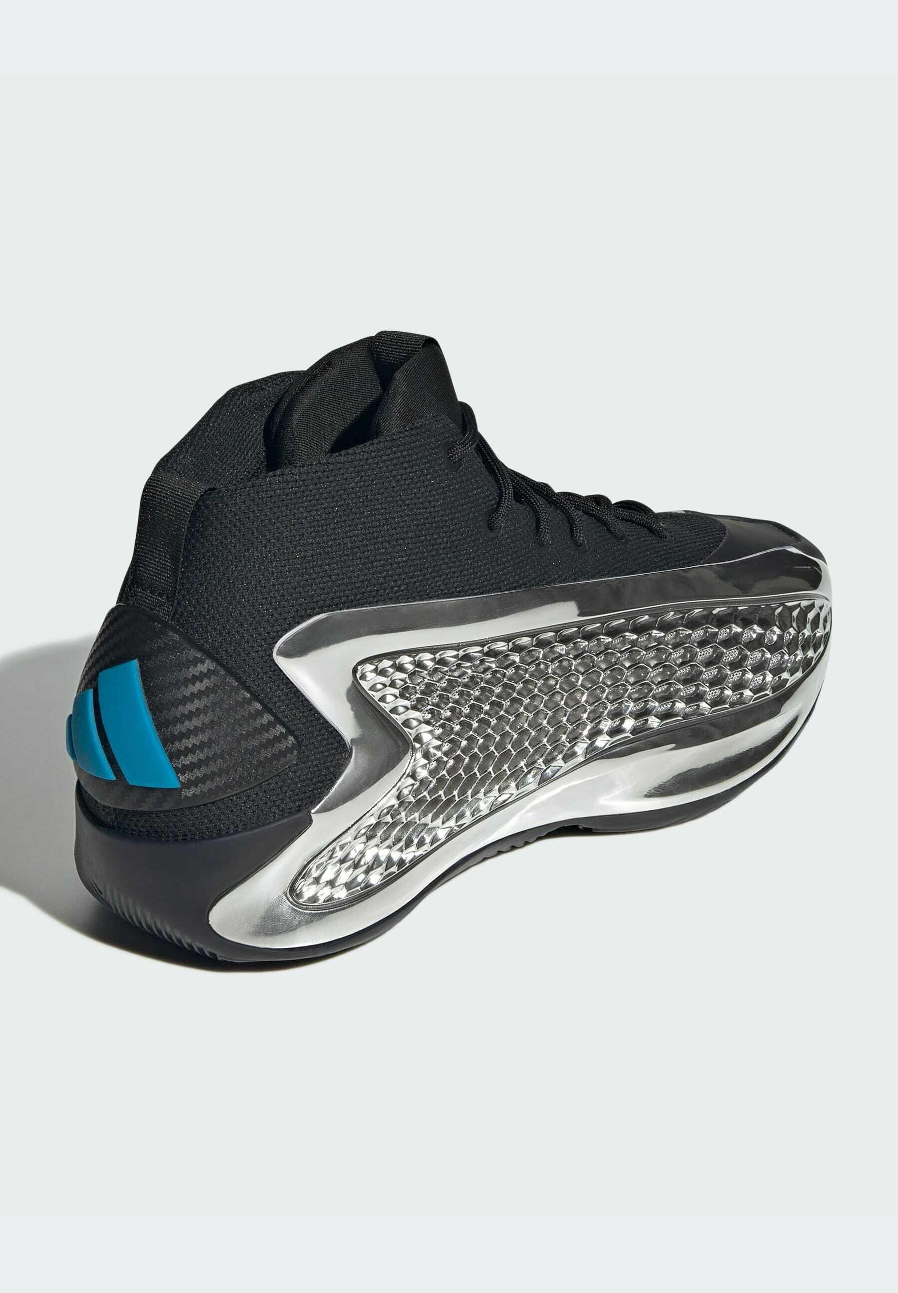 adidas Performance ANTHONY EDWARDS - Buty do koszykówki - core black silver metallic core black