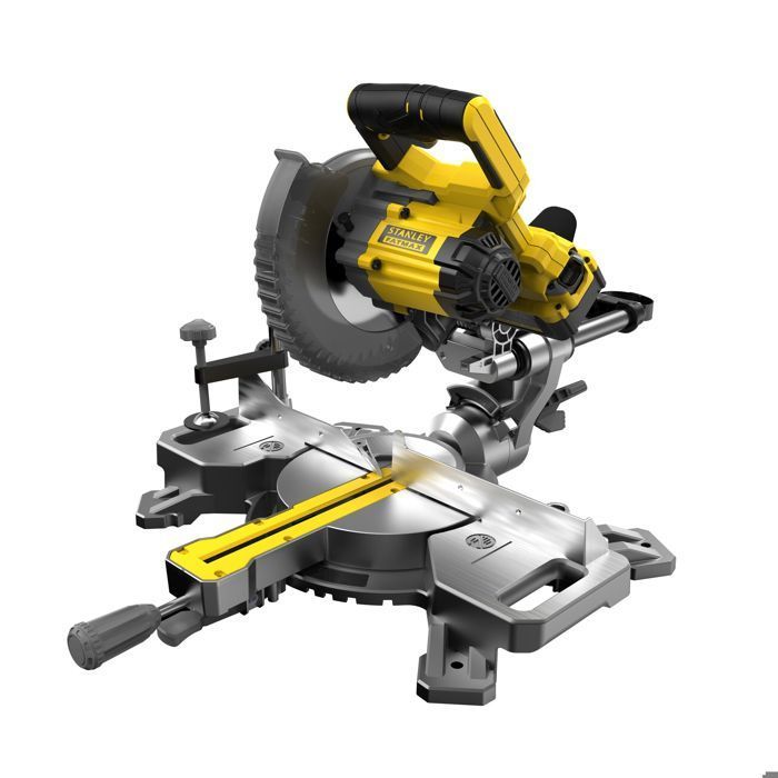 Troncatrice radiale a batteria STANLEY FATMAX V20 SFMCS701M1-QW da 190 mm con 1 batteria da 18 V 4,0 Ah e 1 lama a 40 denti.