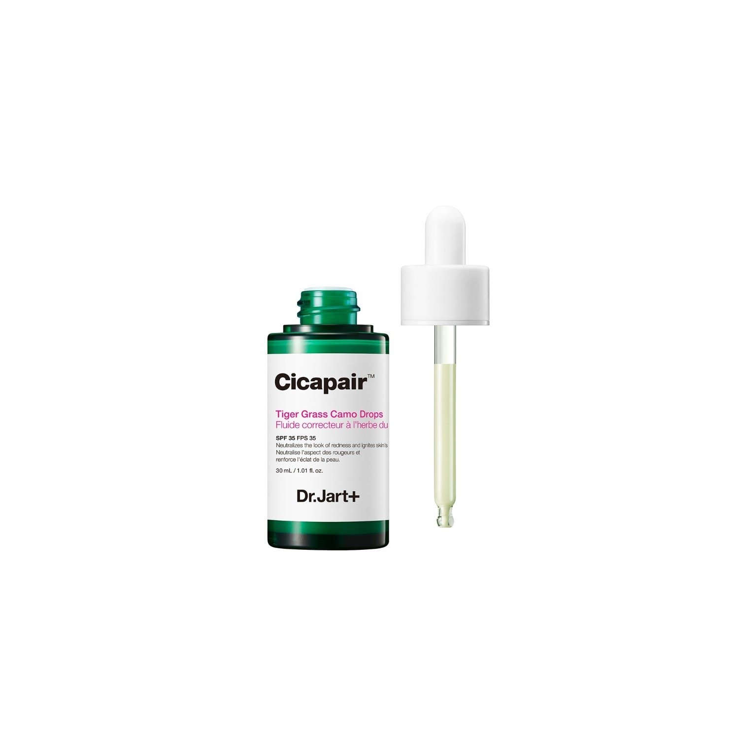 Dr. Jart+ Korektor Cicapair™ Tiger Grass Camo kapljice – 30 ml