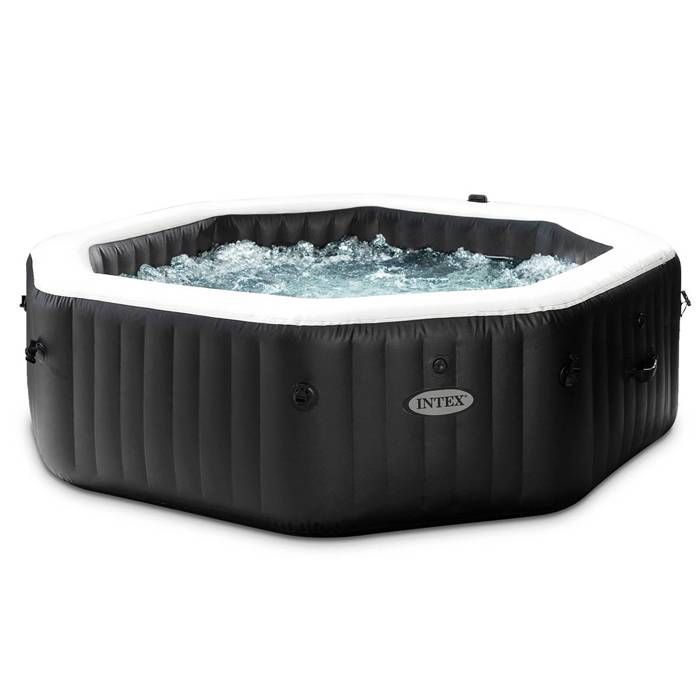 INTEX Inflatable Spa - Carbon - 218 x 71 cm - 6 Person Capacity - Octagonal - 28462EX