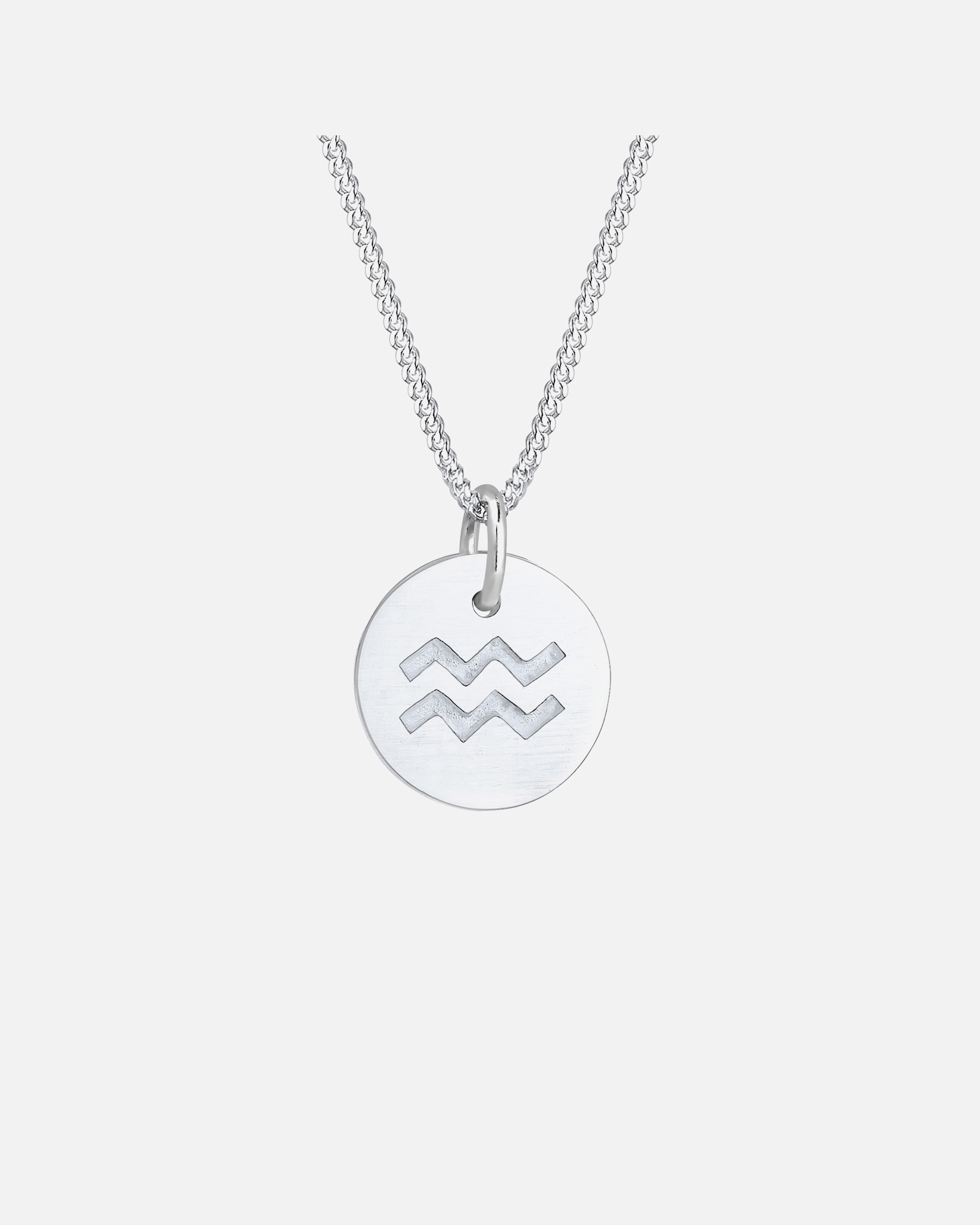 Elli Femme Signe du Zodiaque Verseau - (925/1000) Argent
