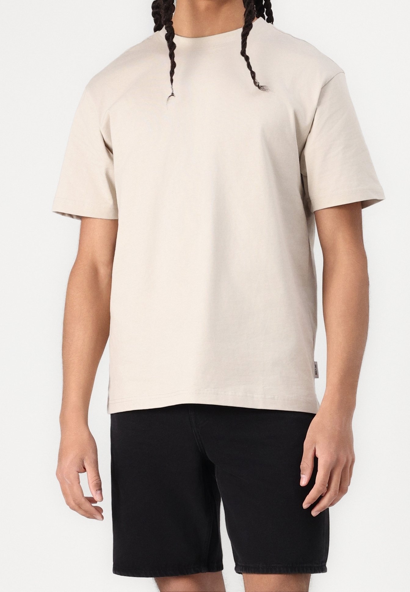 Only & Sons Basic T-shirt - zilverkleurig