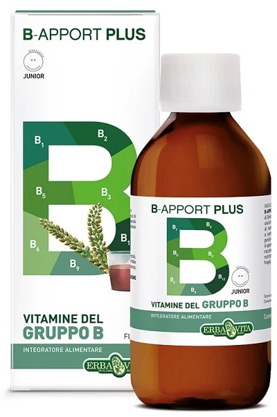 ERBA VITA Erba Vita B Apport Plus Fluide Junior 200 ml Complément énergétique
