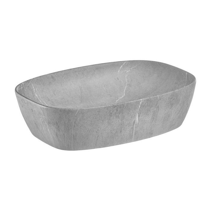 Badkamerset - GENERIC - Rosario Zwart - 160 cm - Dubbele wastafels - 2 spiegelkastjes