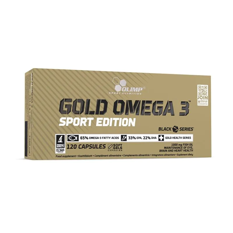 Olimp Gold Omega 3 Sport Edition Suplement diety dla sportowców