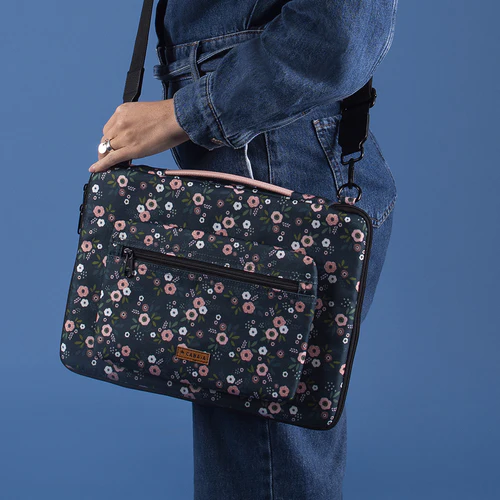 Cabaia Sandton 13-Zoll-Laptoptasche, Petrolblau