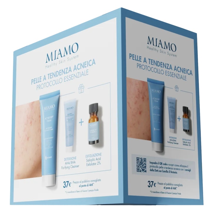 MIAMO Miamo Acnever Kit de Crema Protocolo Básico para Pieles con Propensa al Acné