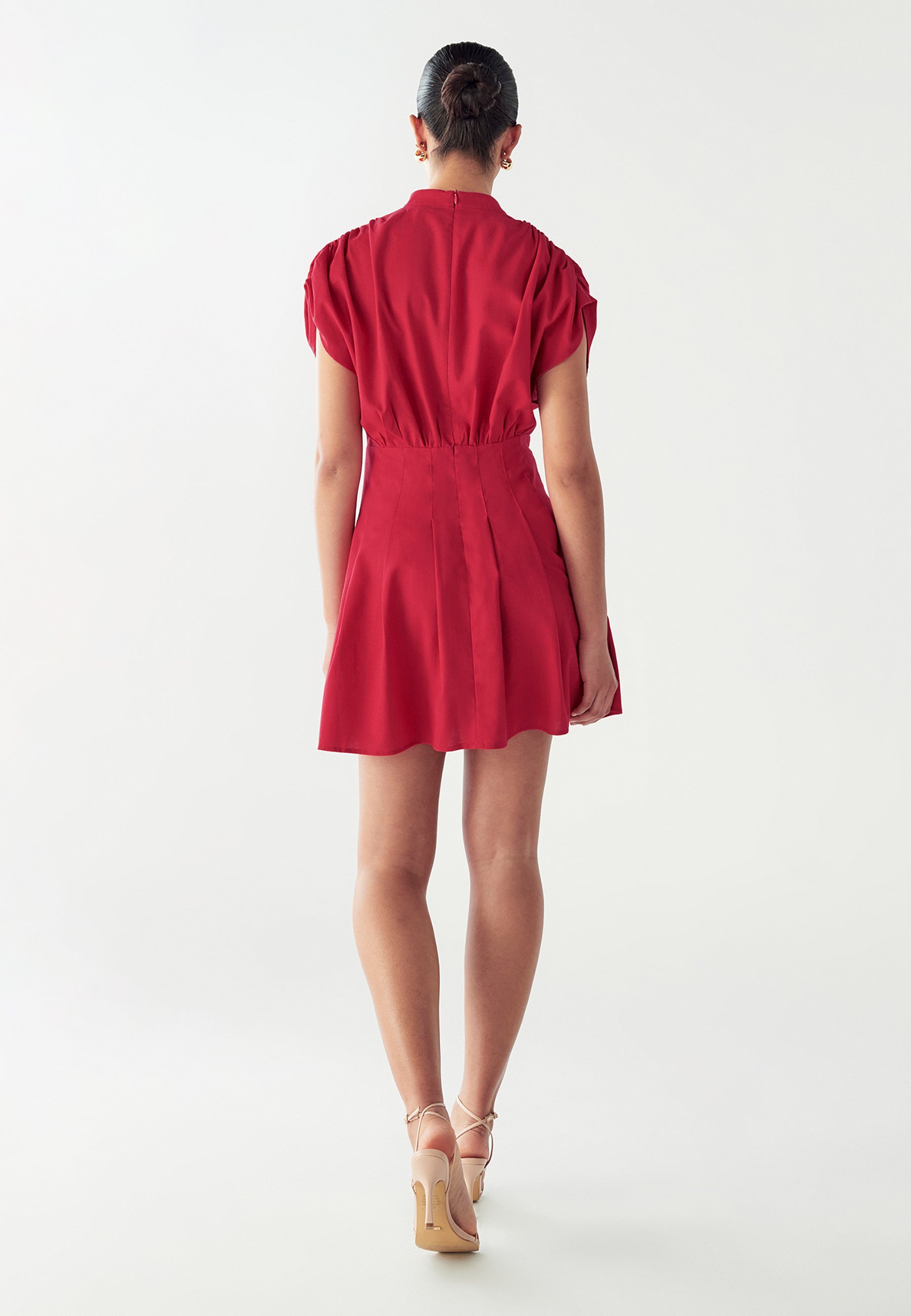 WILLA overhemdjurk - rood