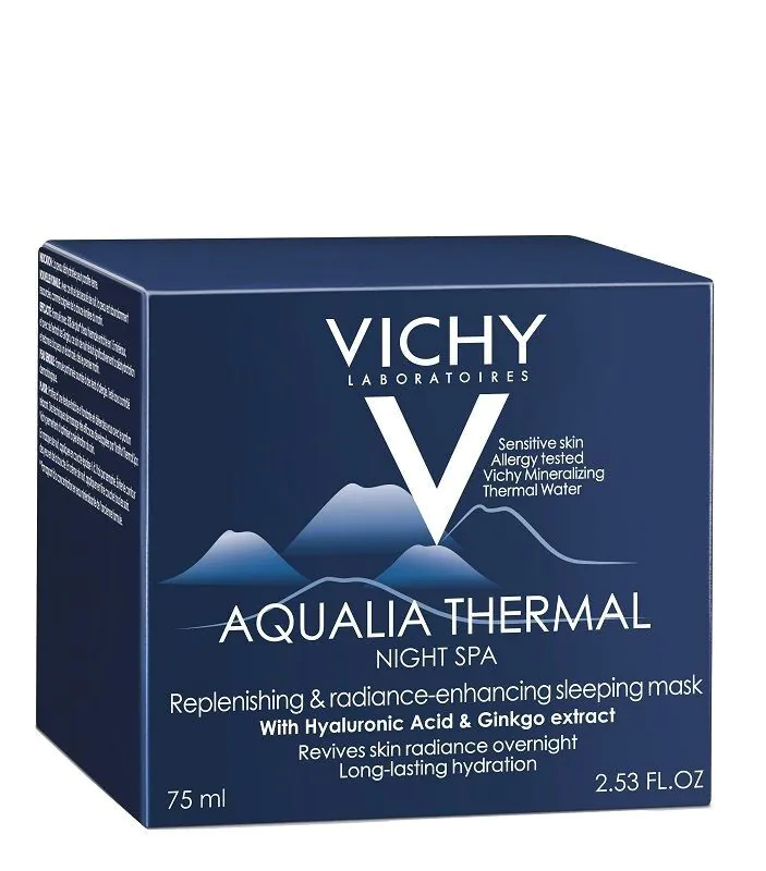Vichy Aqualia Thermal SPA Nawilżający i regenerujący krem-żel na noc