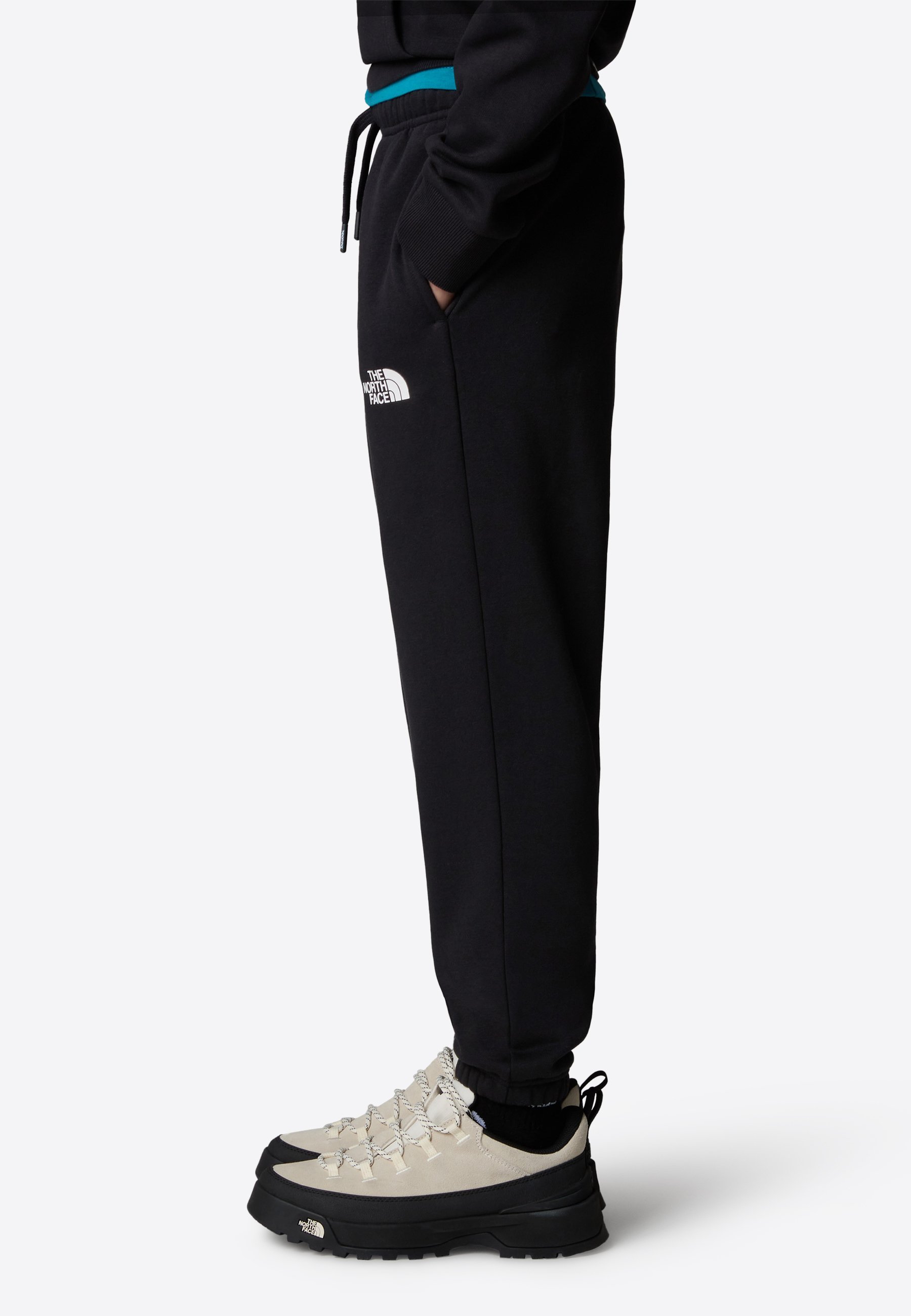 The North Face REGULAR TAPERED JOGGERS UNISEX - Tracksuit bottoms - tnf black