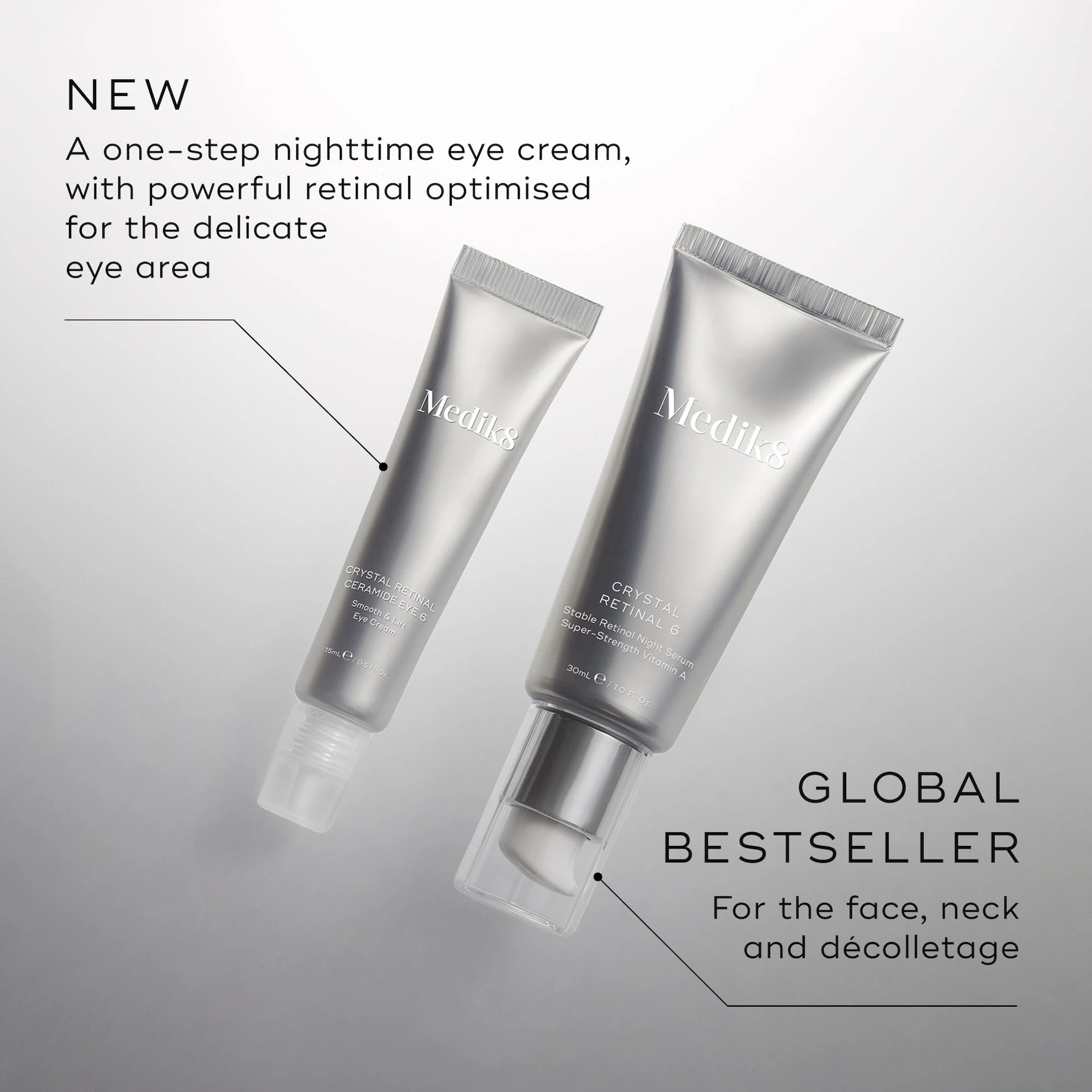 Loțiune de ochi Crystal Retinal Ceramide 3 15 ml - Medik8