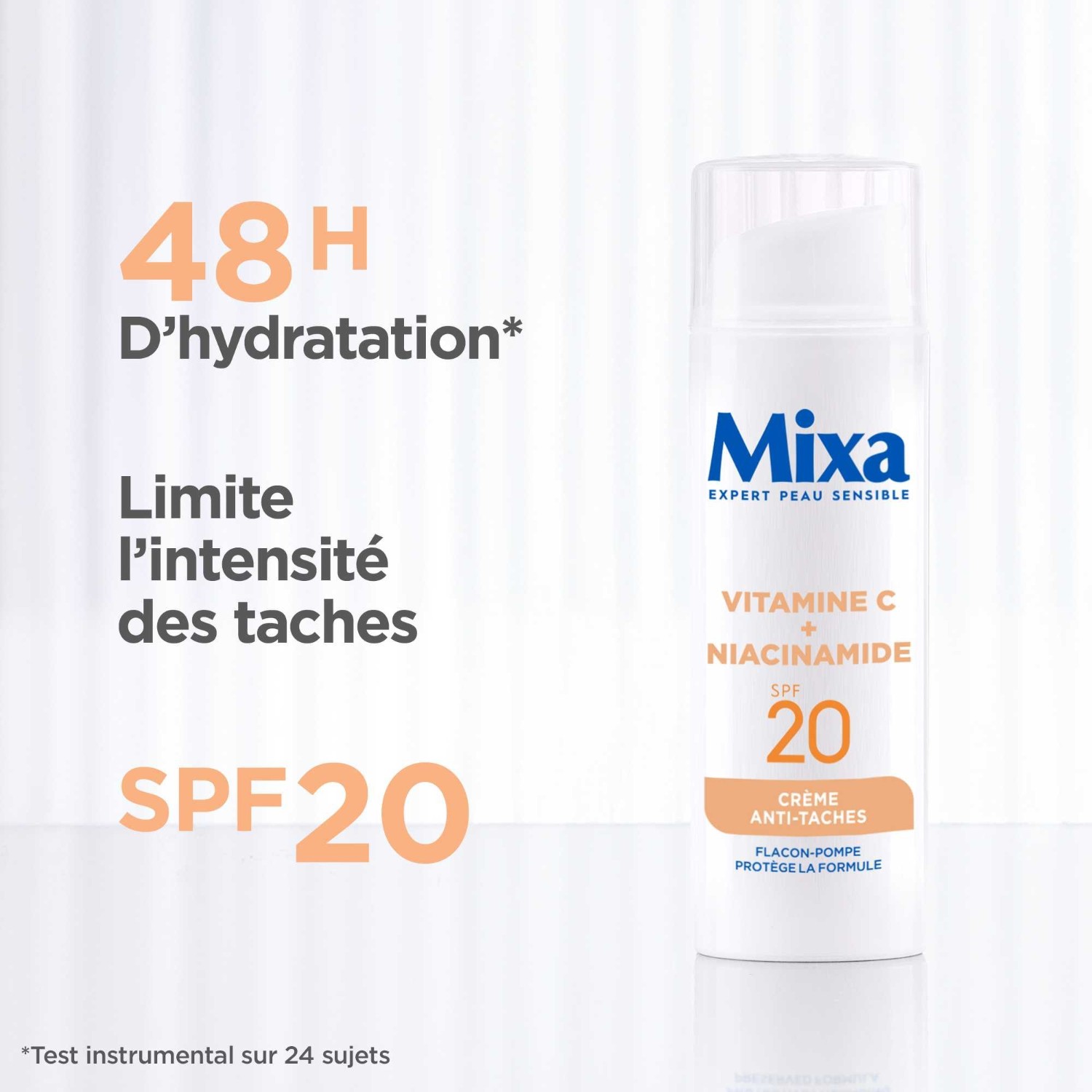 Mixa Crème Anti-taches à la Vitamine C et Niacinamide