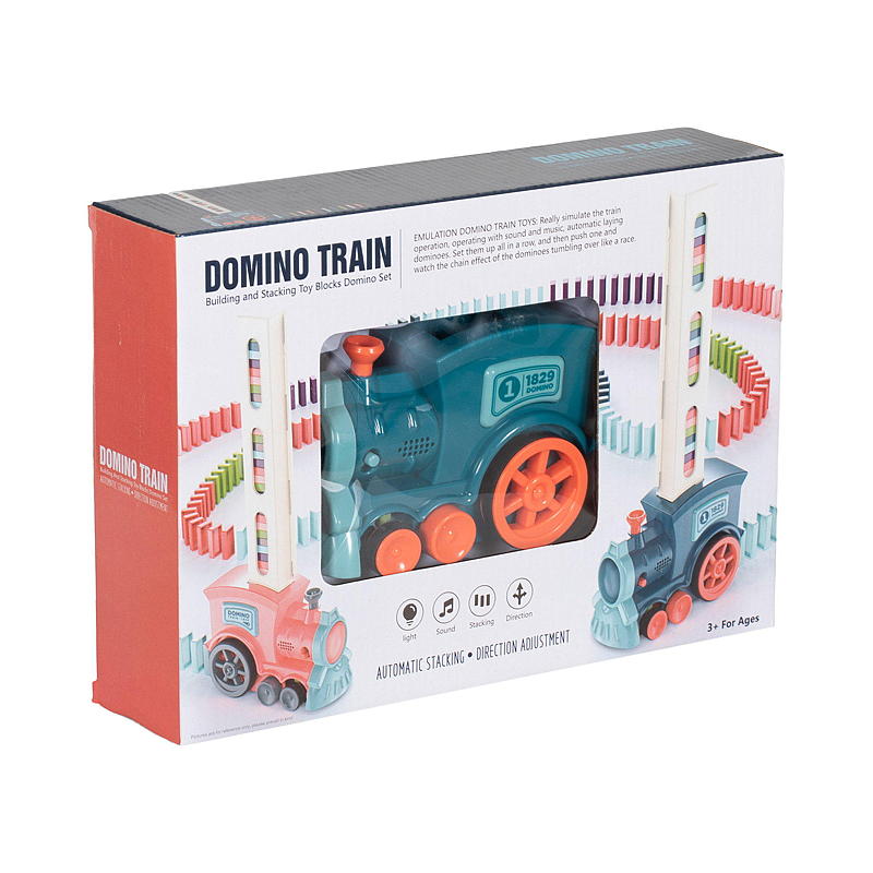 Treno Domino FunToys con 60 pezzi