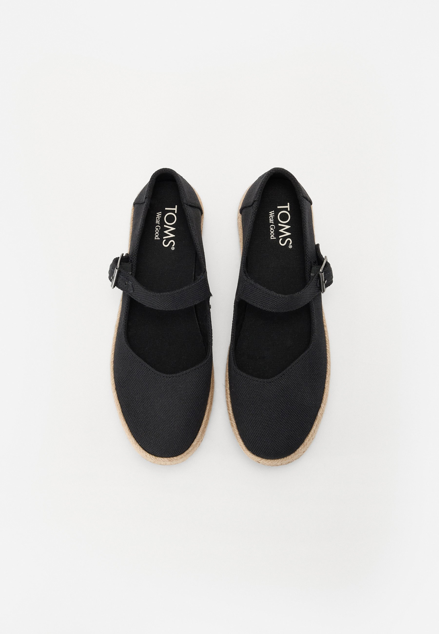 TOMS CAROLINA MARY JANE - Ballerina pumps - zwart