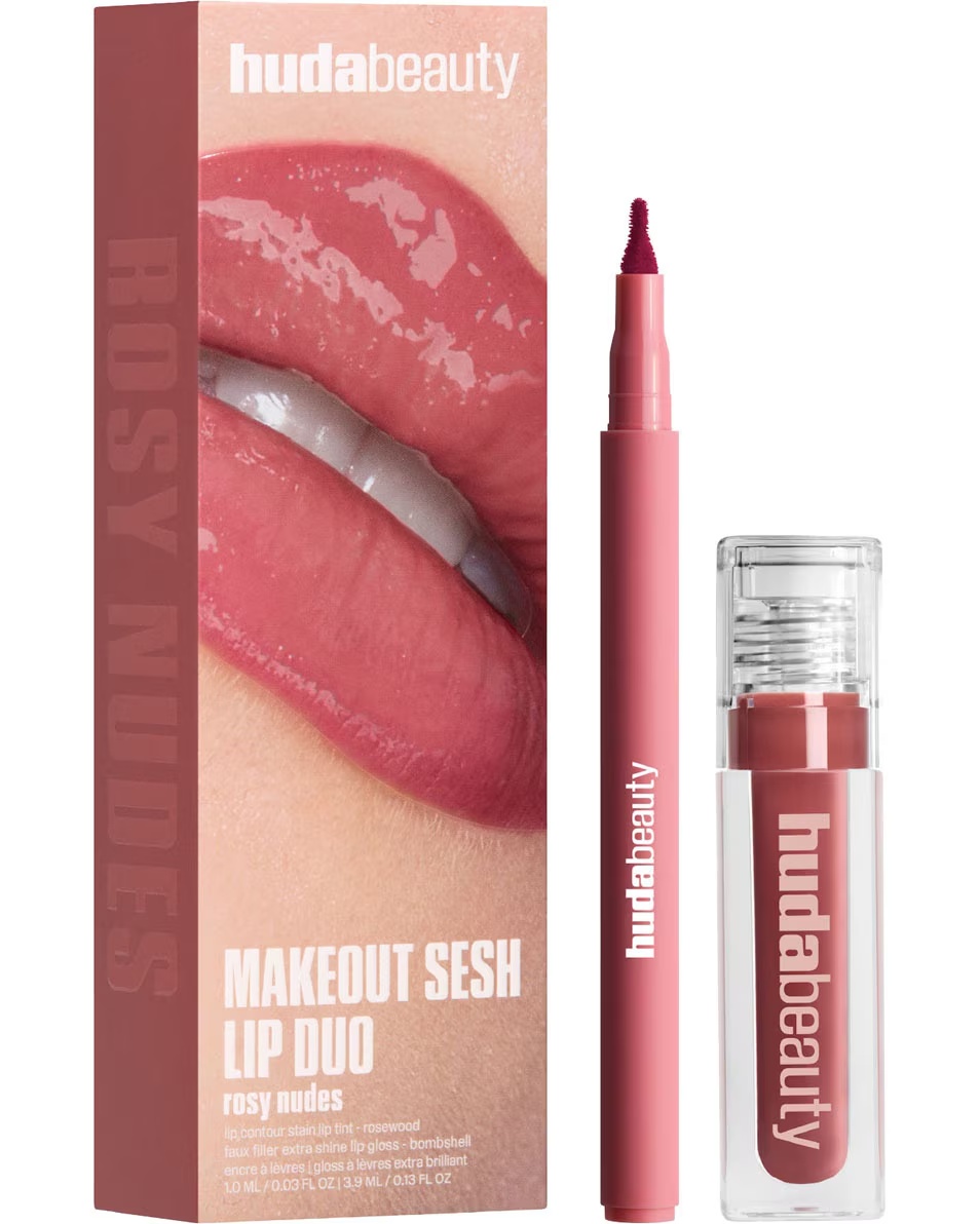 ΣΕΤ ΔΩΡΟΥ HUDA BEAUTY MAKEOUT SESH ROSY NUDES