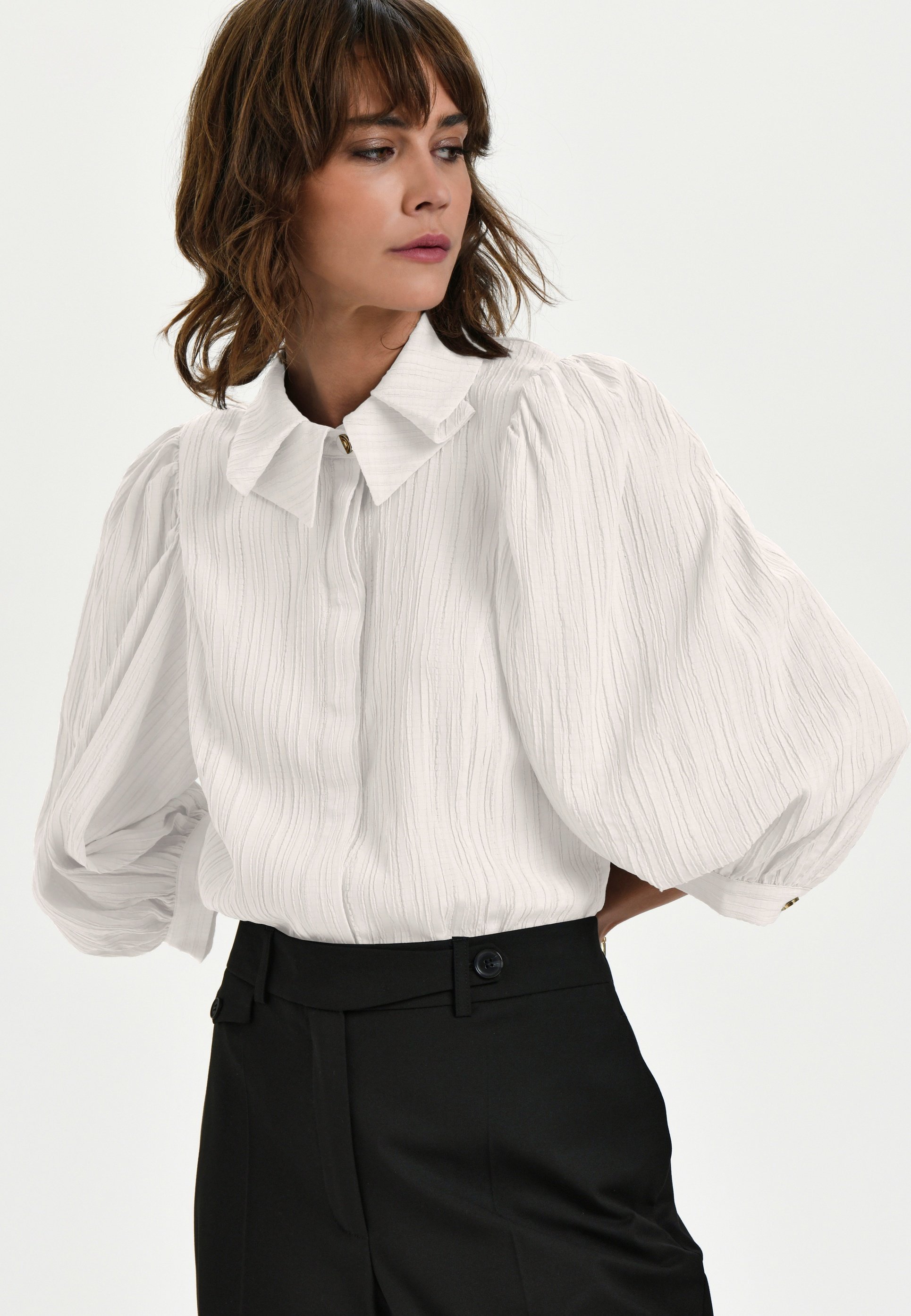 Karen by Simonsen FROSTYKB - Blouse met knoopsluiting - helderwit