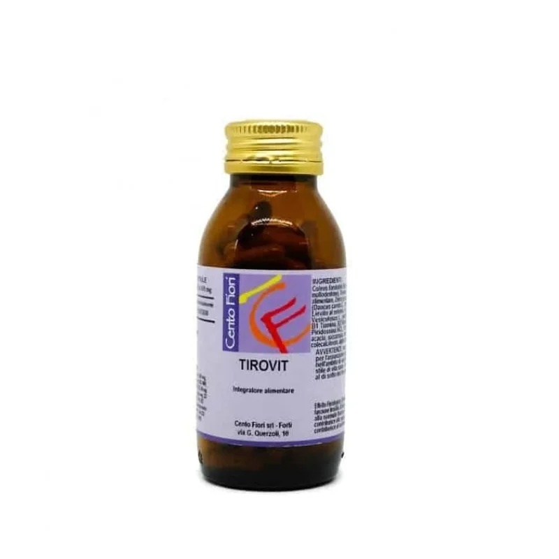 CENTO FIORI Tirovit 100 kruidencapsules voor de schildklierfunctie