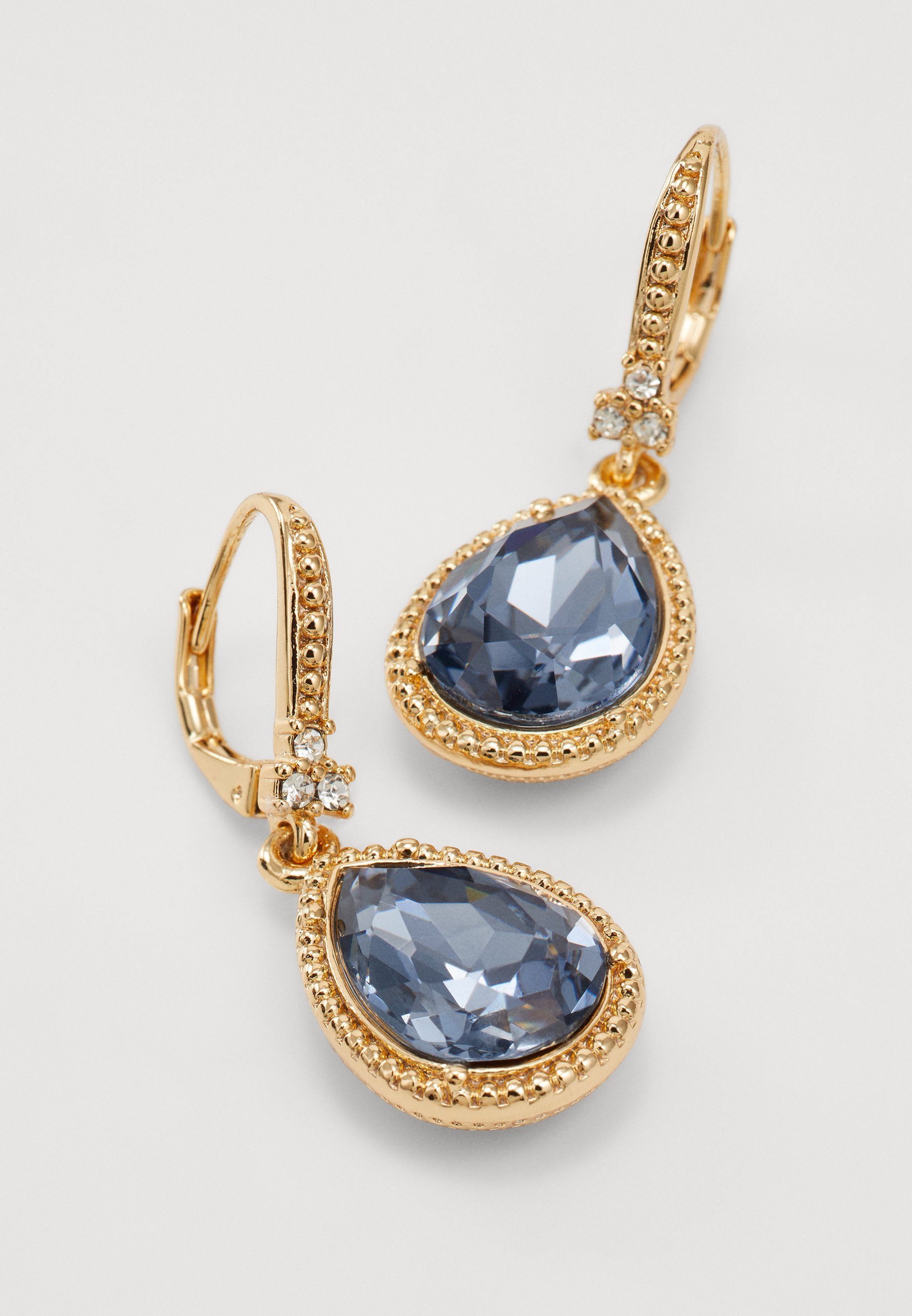 Marchesa STONE TEARDROP - Náušnice - gold-coloured/blue